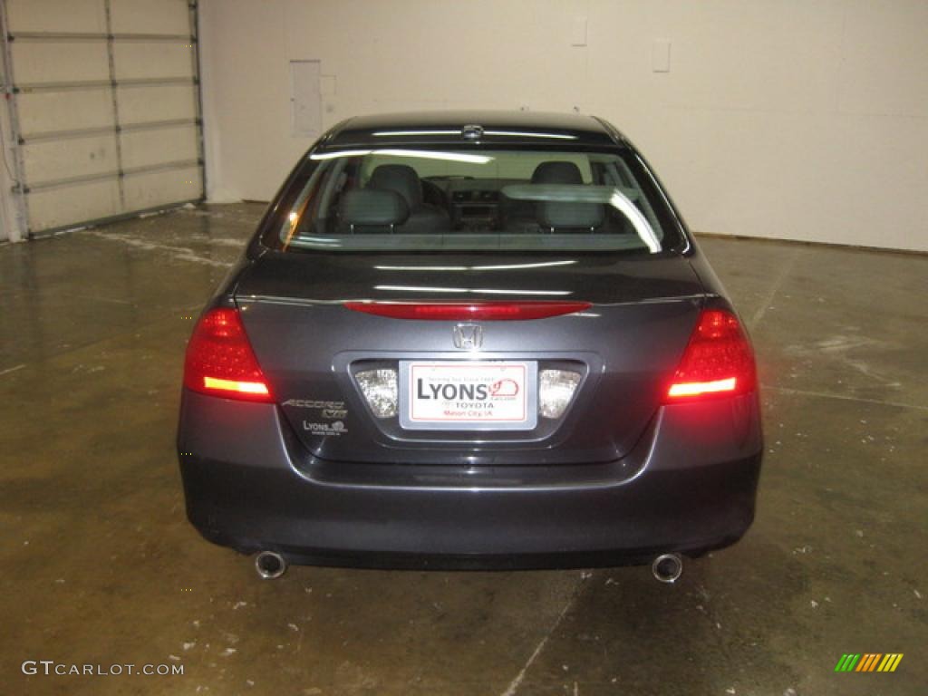 2006 Accord EX-L V6 Sedan - Nighthawk Black Pearl / Gray photo #5