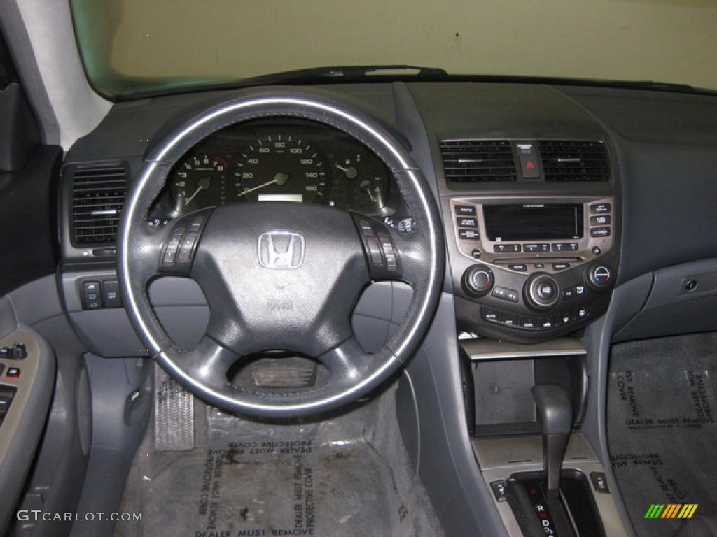 2006 Accord EX-L V6 Sedan - Nighthawk Black Pearl / Gray photo #10