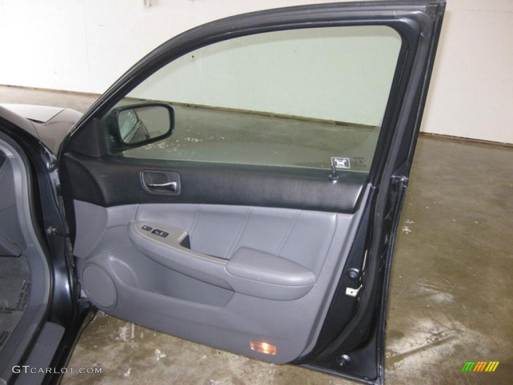 2006 Accord EX-L V6 Sedan - Nighthawk Black Pearl / Gray photo #17