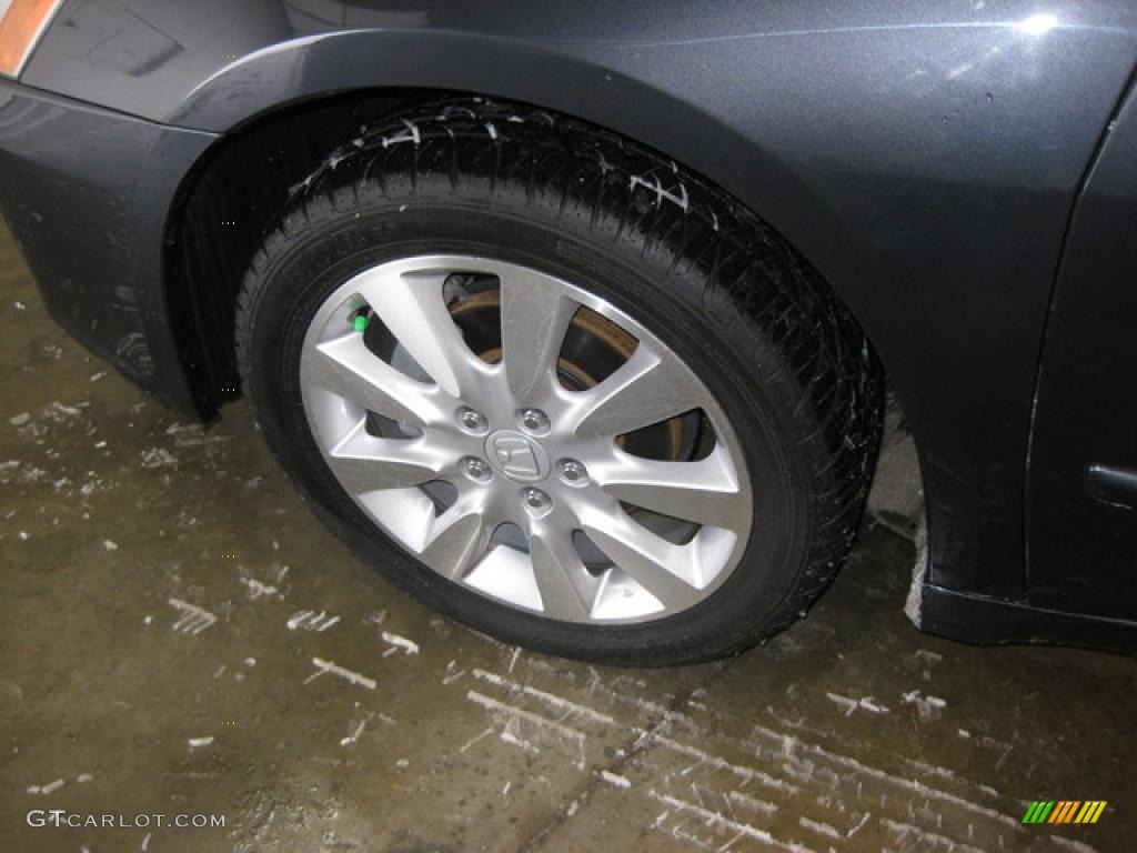 2006 Accord EX-L V6 Sedan - Nighthawk Black Pearl / Gray photo #19