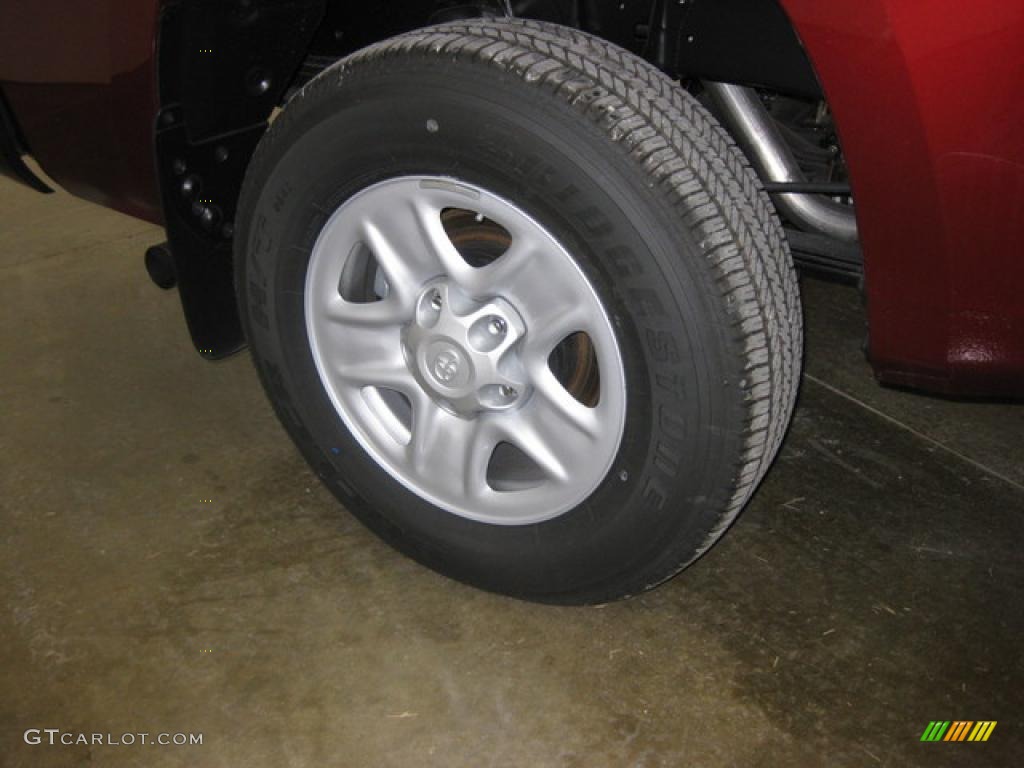 2010 Tundra Double Cab - Salsa Red Pearl / Graphite Gray photo #6