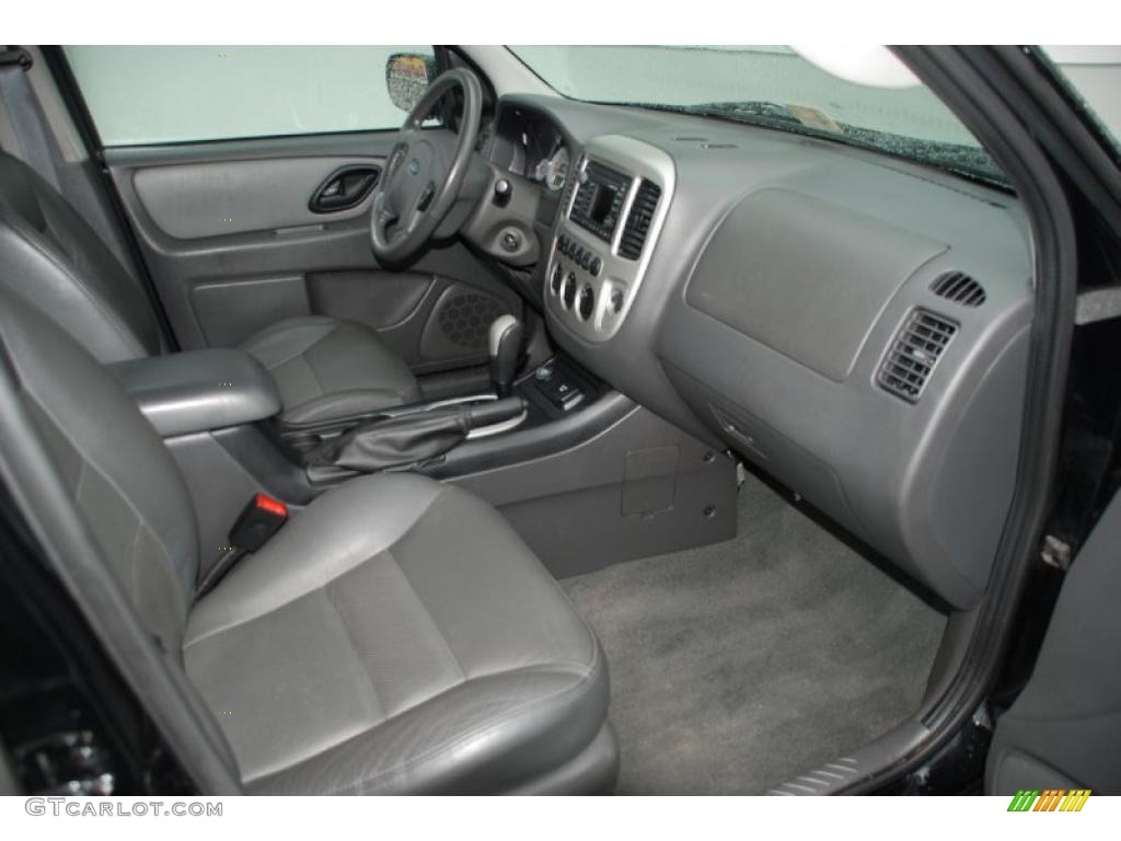 2006 Escape Hybrid - Black / Medium/Dark Flint photo #18