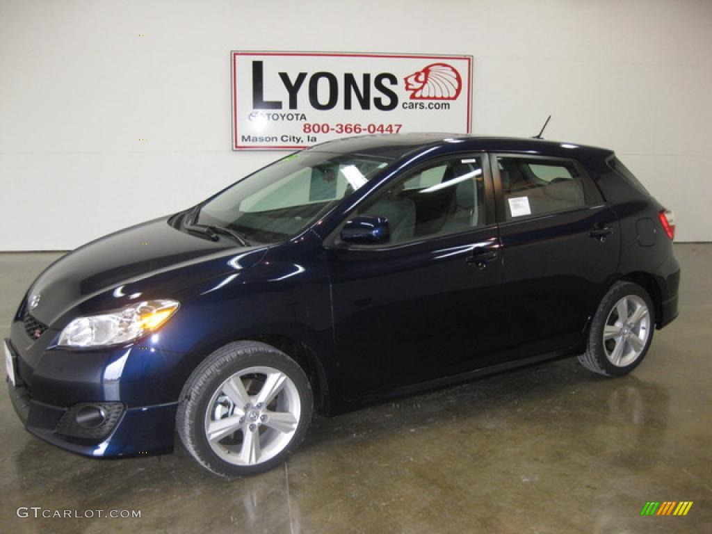 Nautical Blue Metallic Toyota Matrix