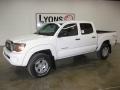 Super White - Tacoma V6 SR5 TRD Double Cab 4x4 Photo No. 1