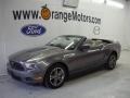 2010 Sterling Grey Metallic Ford Mustang V6 Premium Convertible  photo #1