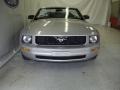 2008 Brilliant Silver Metallic Ford Mustang V6 Deluxe Convertible  photo #3
