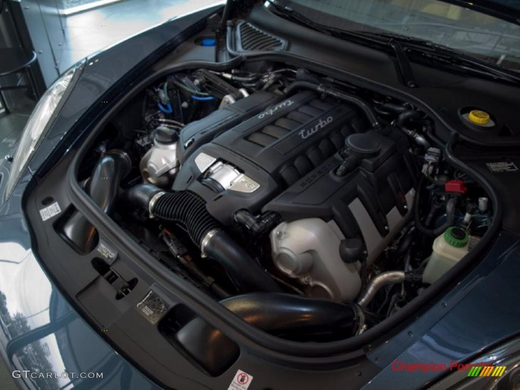 2010 Panamera Turbo - Yachting Blue Metallic / Yachting Blue/Cream photo #23
