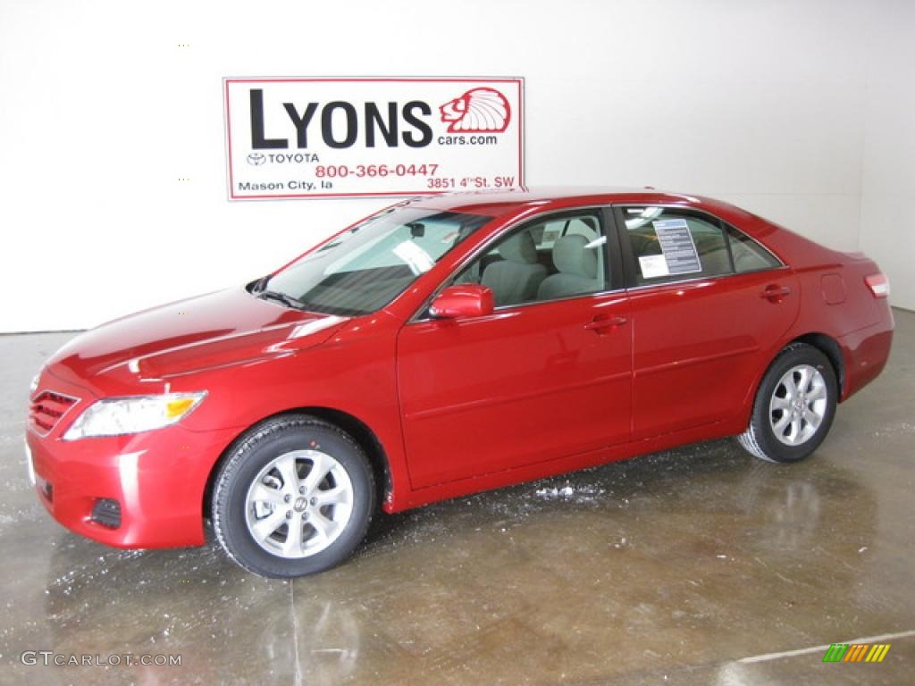 Barcelona Red Metallic Toyota Camry