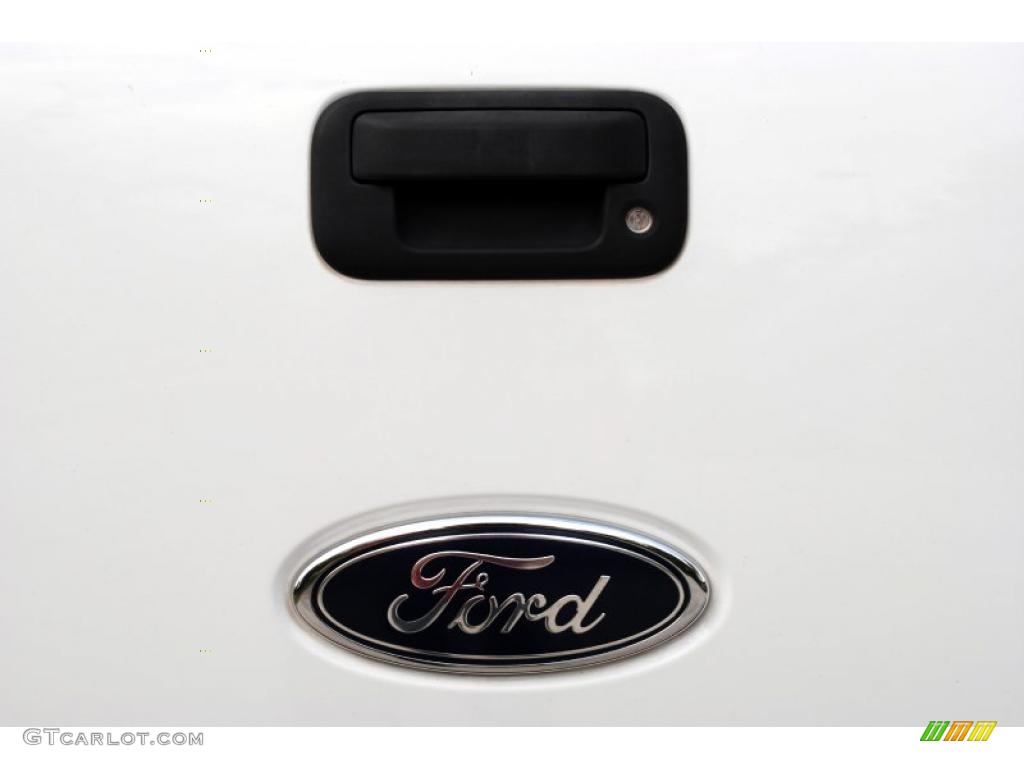 2004 F150 XLT Regular Cab 4x4 - Oxford White / Dark Flint photo #28
