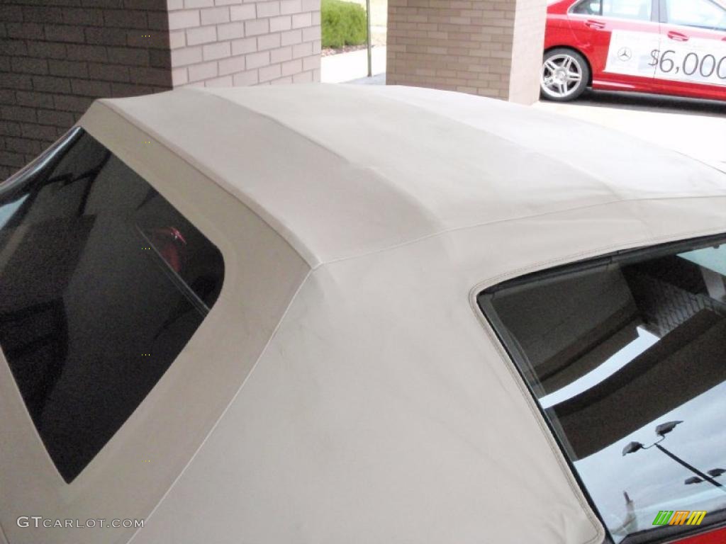 1987 Corvette Convertible - Bright Red / Red photo #16