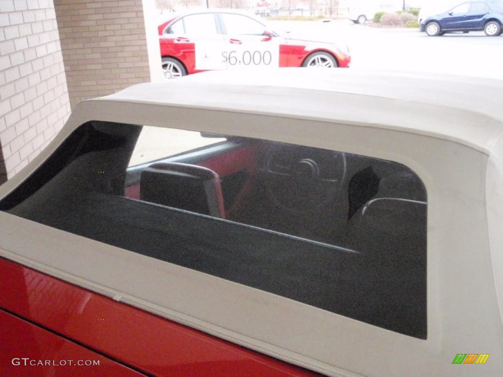 1987 Corvette Convertible - Bright Red / Red photo #17