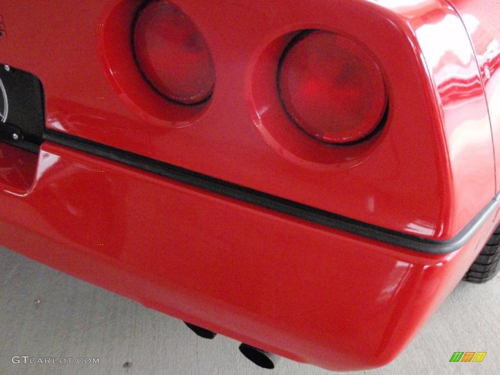 1987 Corvette Convertible - Bright Red / Red photo #19