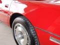 1987 Bright Red Chevrolet Corvette Convertible  photo #23