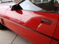 1987 Bright Red Chevrolet Corvette Convertible  photo #25