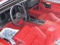1987 Bright Red Chevrolet Corvette Convertible  photo #29