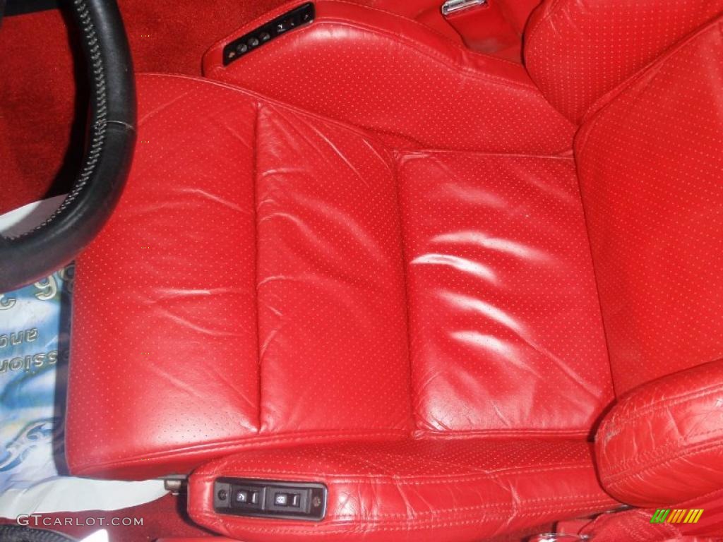 1987 Corvette Convertible - Bright Red / Red photo #34