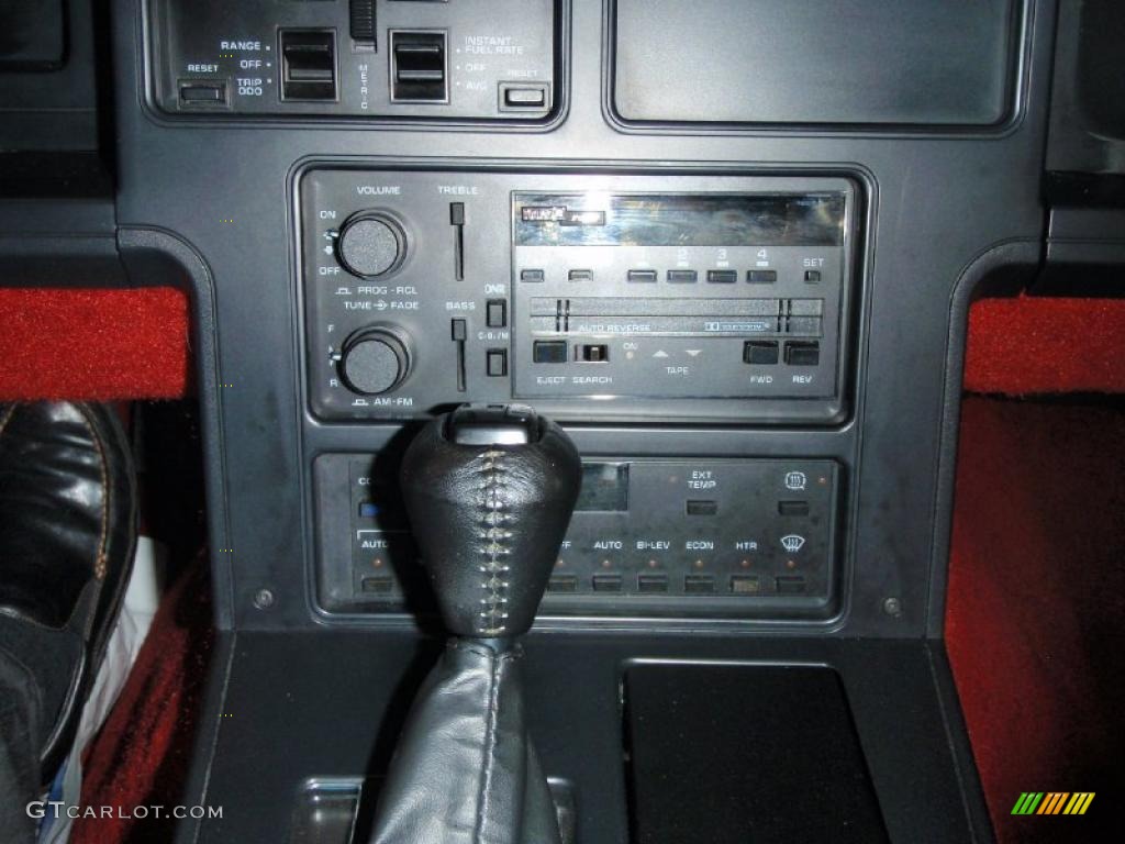 1987 Corvette Convertible - Bright Red / Red photo #40