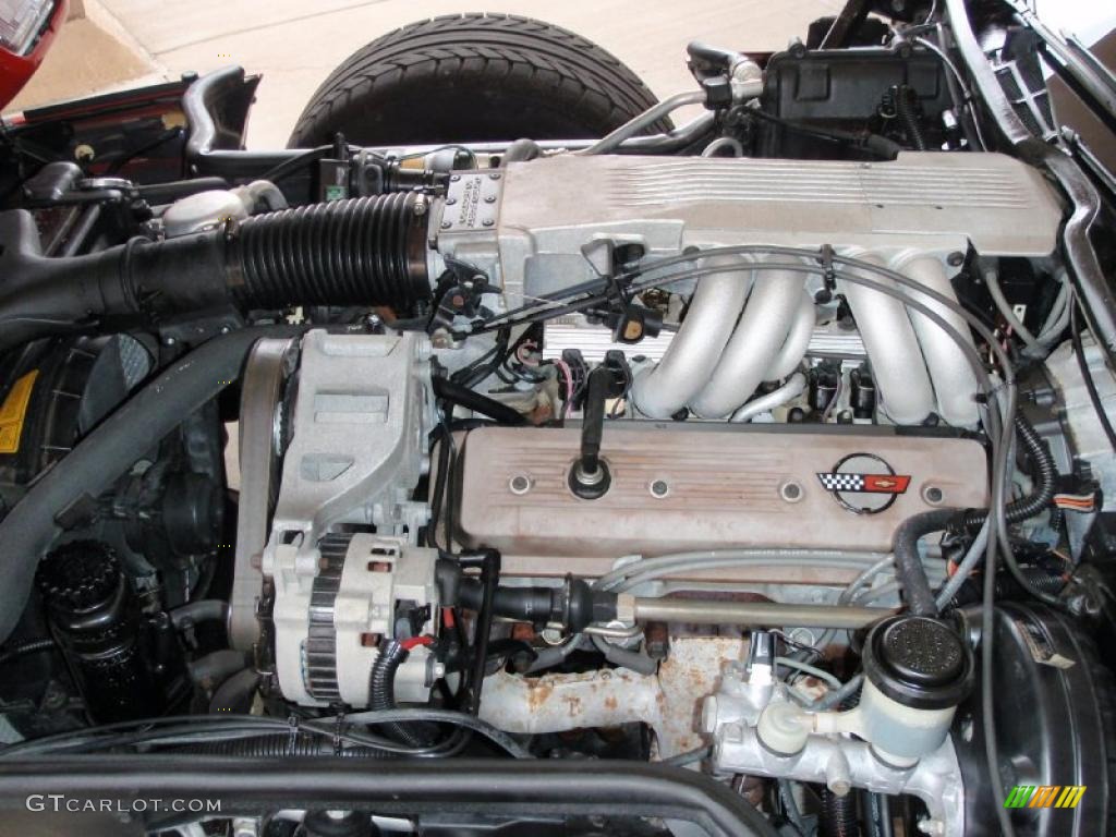 1987 Corvette Convertible - Bright Red / Red photo #51