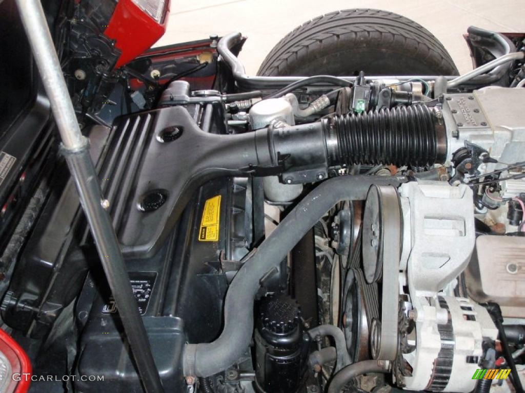 1987 Corvette Convertible - Bright Red / Red photo #52