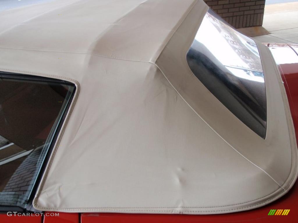 1987 Corvette Convertible - Bright Red / Red photo #57