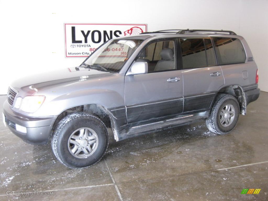 2002 LX 470 - Riverrock Green Mica / Gray photo #1