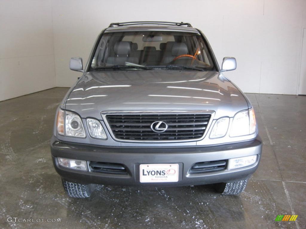 2002 LX 470 - Riverrock Green Mica / Gray photo #2