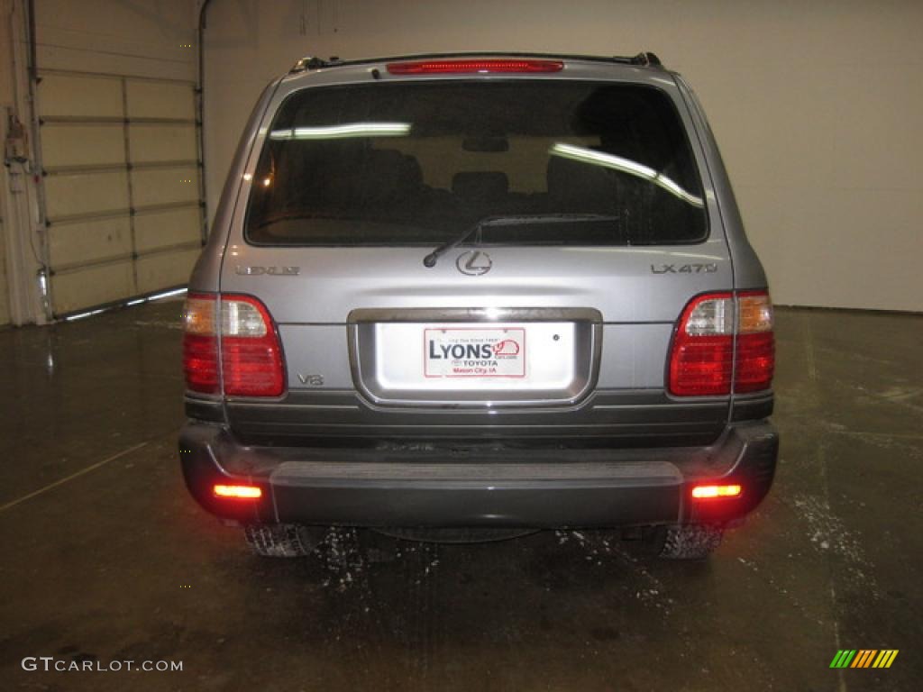 2002 LX 470 - Riverrock Green Mica / Gray photo #5