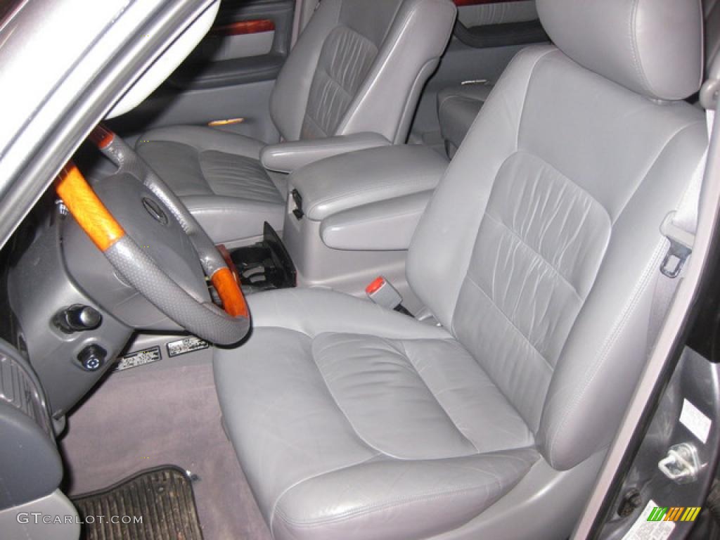 2002 LX 470 - Riverrock Green Mica / Gray photo #8