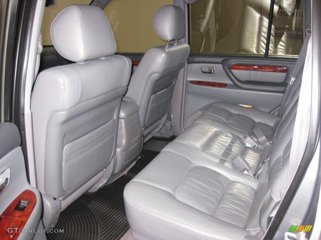 2002 LX 470 - Riverrock Green Mica / Gray photo #9