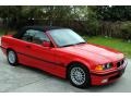 1996 Bright Red BMW 3 Series 328i Convertible  photo #10