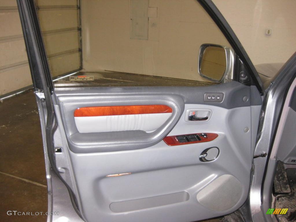 2002 LX 470 - Riverrock Green Mica / Gray photo #20