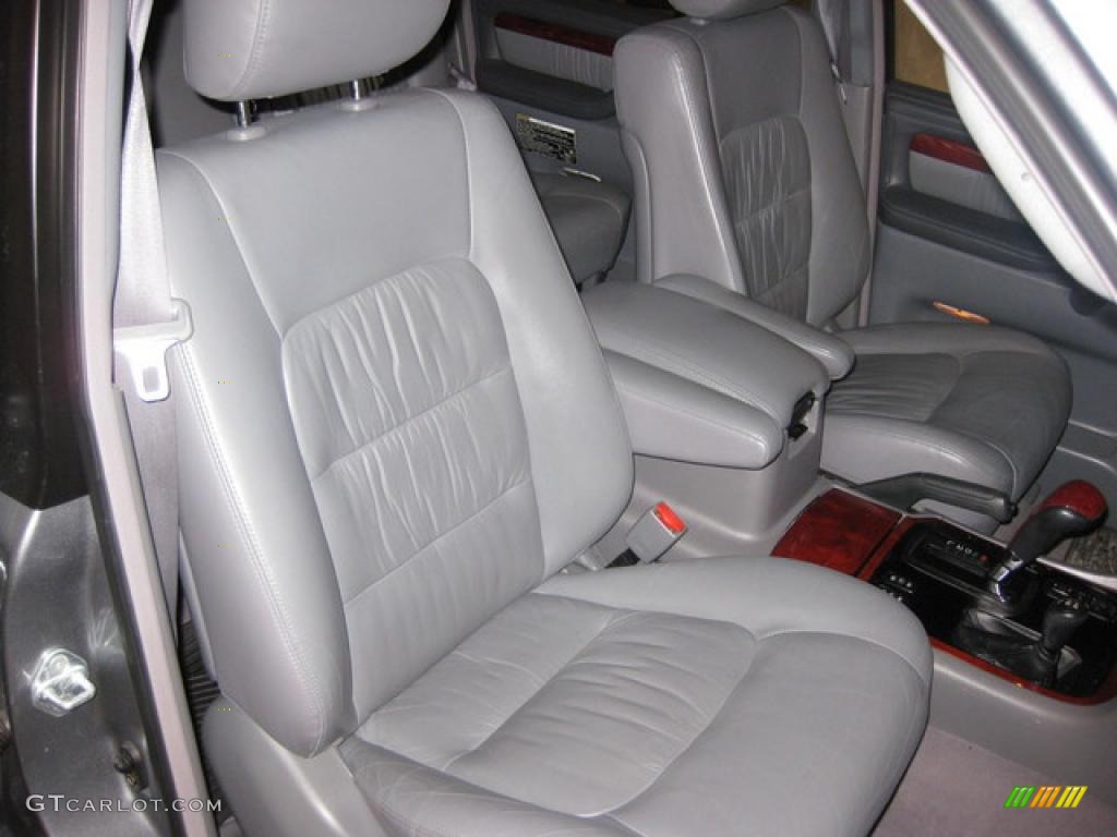 2002 LX 470 - Riverrock Green Mica / Gray photo #23