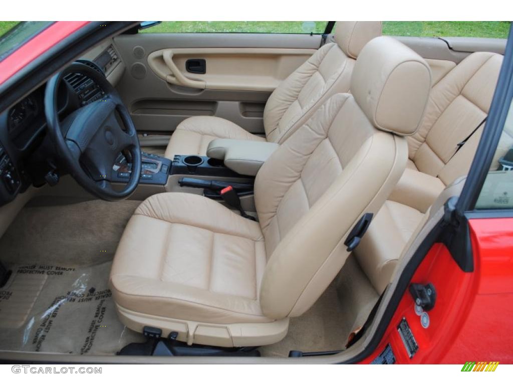 1996 BMW 3 Series 328i Convertible Front Seat Photo #27006059