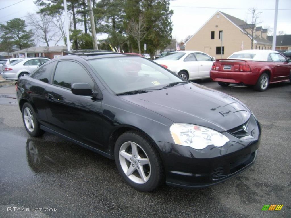 2004 RSX Sports Coupe - Nighthawk Black Pearl / Ebony photo #7