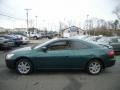 2003 Noble Green Pearl Honda Accord EX V6 Coupe  photo #2