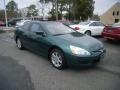 2003 Noble Green Pearl Honda Accord EX V6 Coupe  photo #7