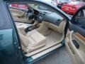 2003 Noble Green Pearl Honda Accord EX V6 Coupe  photo #10