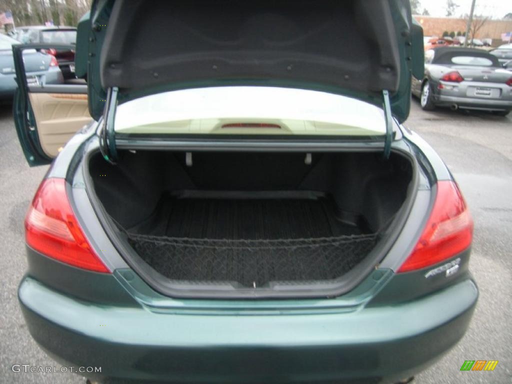 2003 Accord EX V6 Coupe - Noble Green Pearl / Ivory photo #11