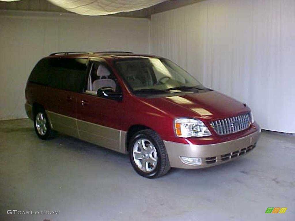 Dark Toreador Red Metallic Ford Freestar