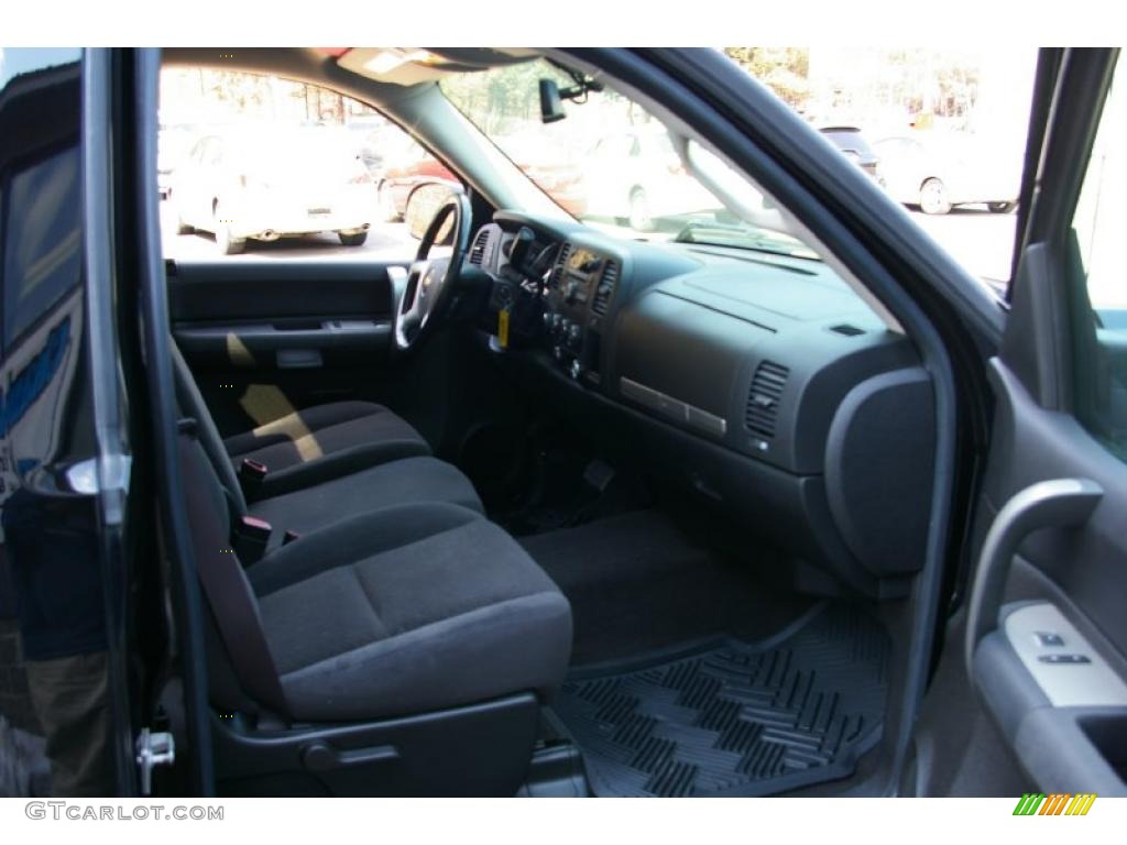 2008 Silverado 1500 Z71 Regular Cab 4x4 - Black / Ebony photo #12