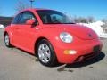 2003 Uni Red Volkswagen New Beetle GLS Coupe  photo #7