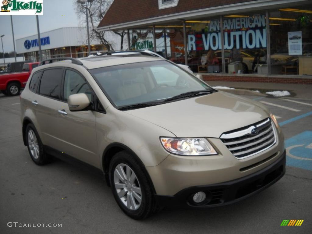 2008 Tribeca Limited 7 Passenger - Harvest Gold Metallic / Desert Beige photo #1