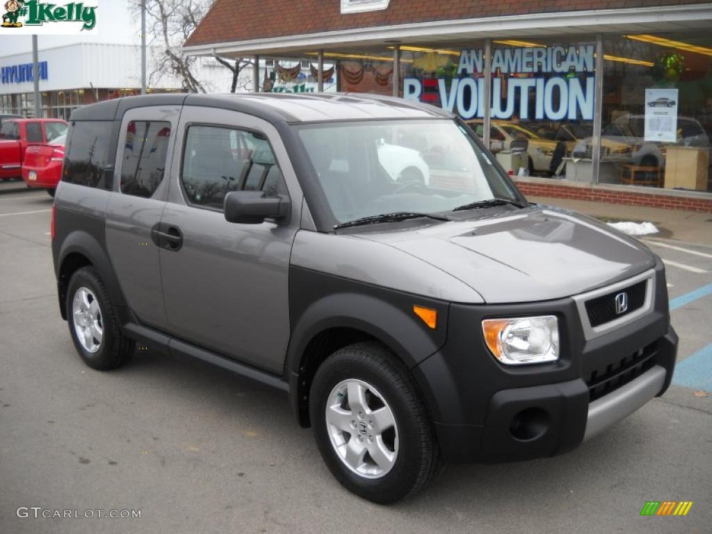 2005 Element EX AWD - Magnesium Metallic / Black/Gray photo #1