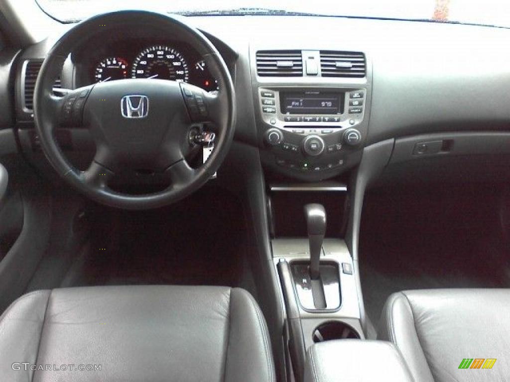 2007 Accord EX-L Sedan - Moroccan Red Pearl / Gray photo #5