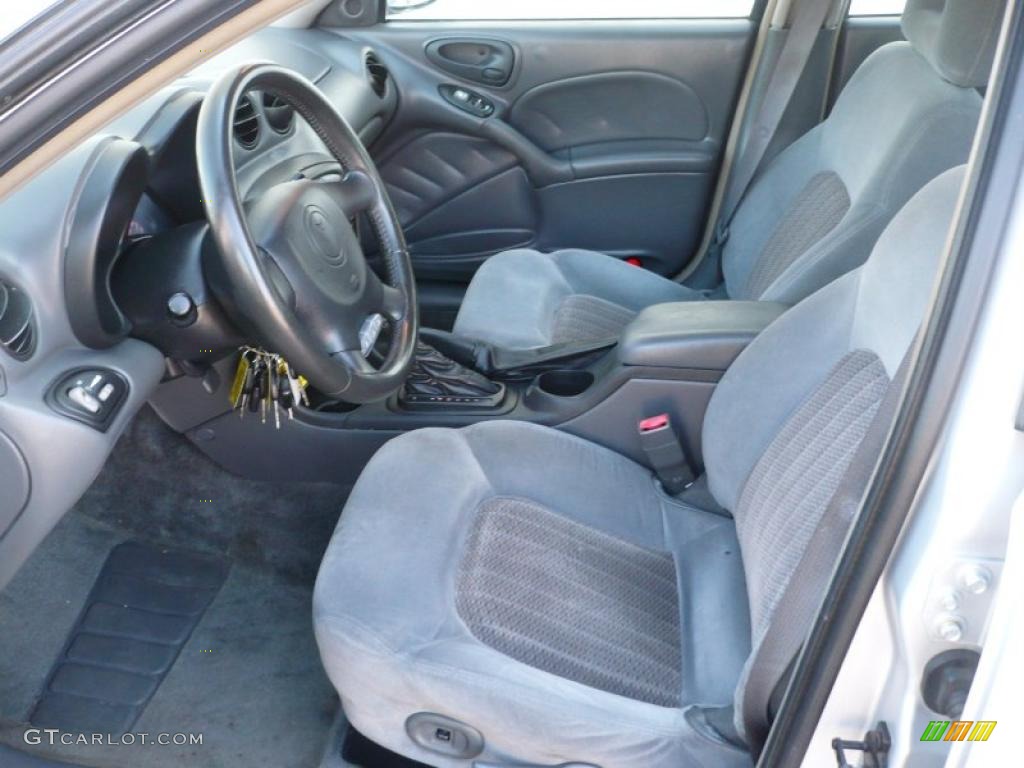 2003 Grand Am GT Sedan - Galaxy Silver Metallic / Dark Pewter photo #9