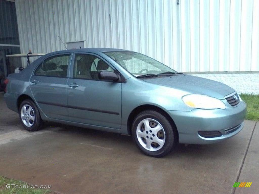 2007 Corolla CE - Cactus Mica / Gray photo #17