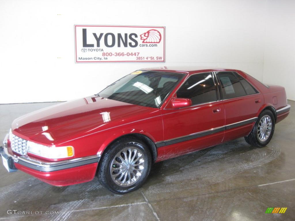 1996 Medium Garnet Red Metallic Cadillac Seville Sls