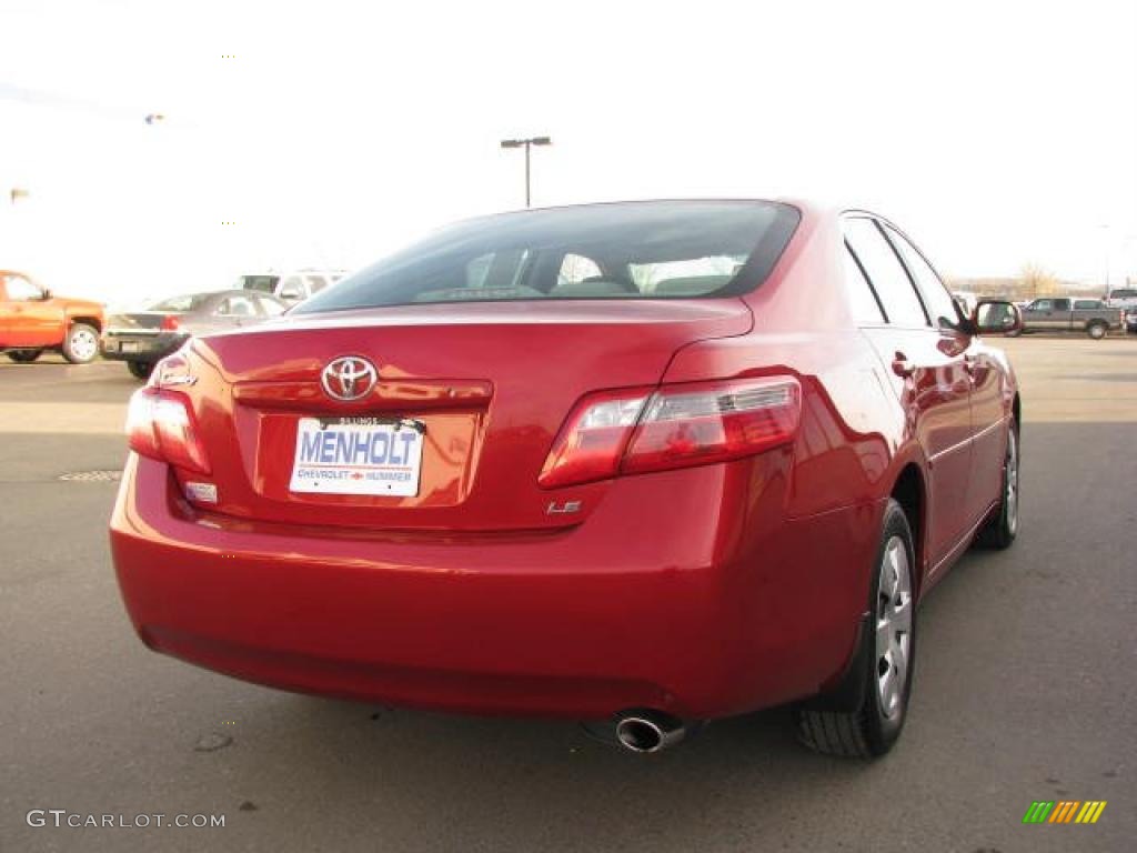 2008 Camry LE - Barcelona Red Metallic / Bisque photo #10