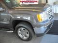 2010 Storm Gray Metallic GMC Sierra 1500 SLE Extended Cab 4x4  photo #2