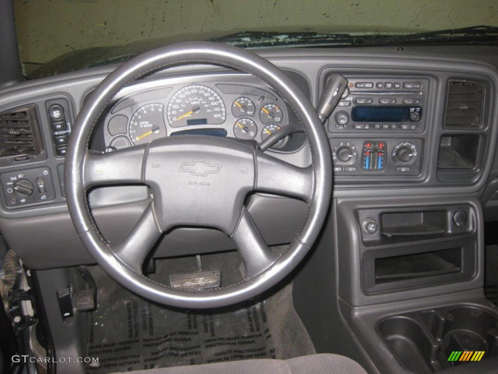 2005 Silverado 1500 Z71 Extended Cab 4x4 - Dark Gray Metallic / Medium Gray photo #10